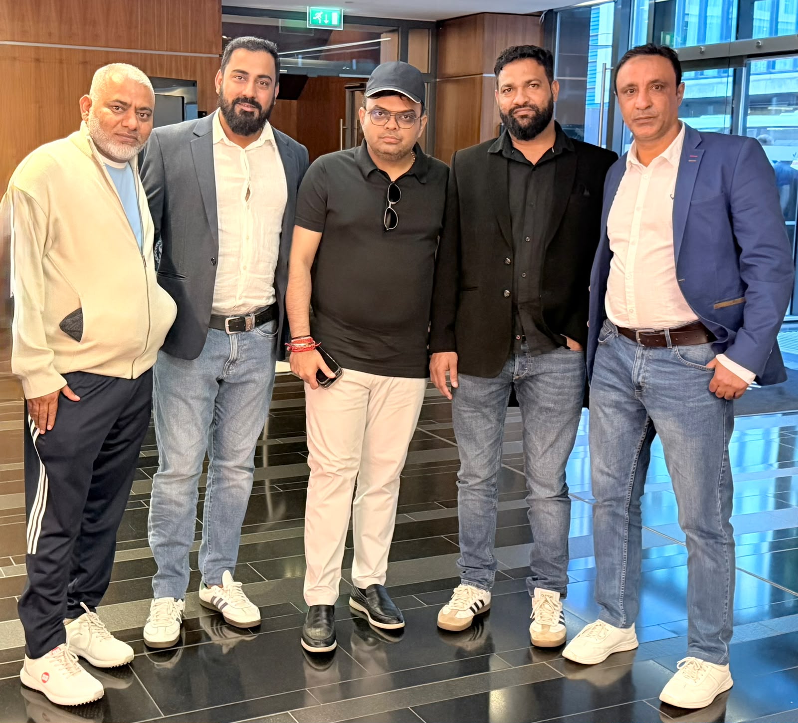 Cricket Team Moment